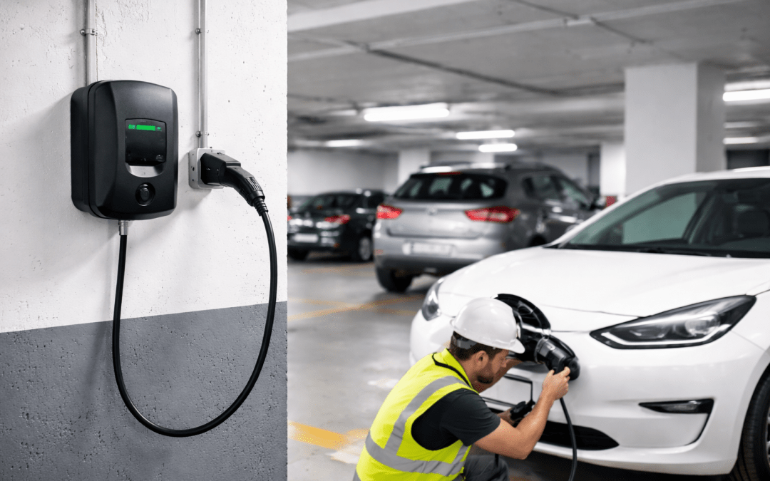 instalación de cargadores en comunidades de propietarios