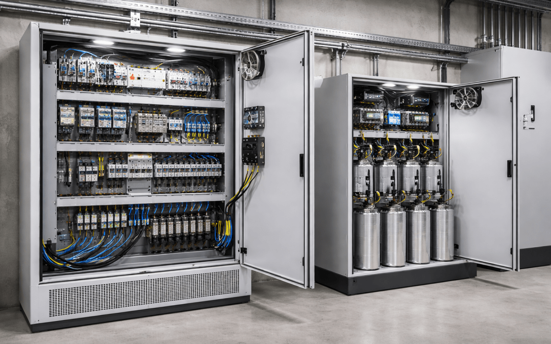 Protección contra la energía reactiva con batería de condensadores